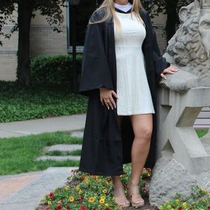 White Lace Skater Dress